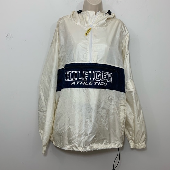 Vintage Tommy Hilfiger Athletic windbreaker 2XL - Picture 1 of 8